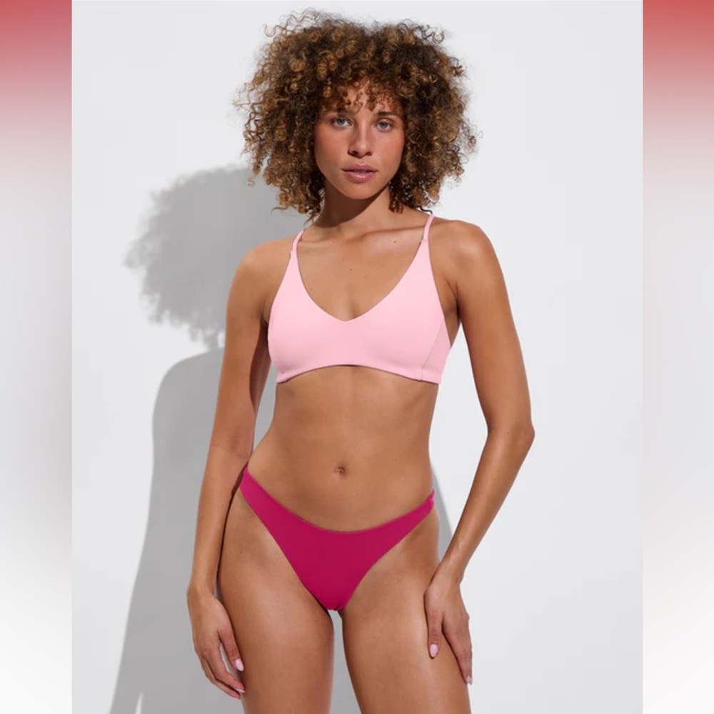 Left On Friday Sunday Top in Delight (light pink) size M - top only